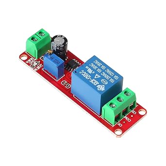 DIANN 8pcs NE555 DC 12V Delay Timer Relay Switch Module Adjustable Module 0 to 10 Second Converter Timer