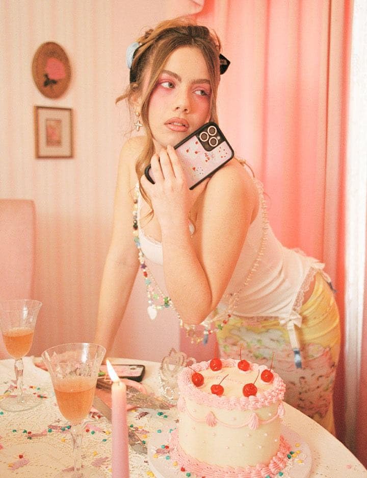 Image of Wildflower Cases - Compatible with iPhone 16 | Protective Bumper, 6.5ft Drop Test Certified, Women Owned Small Business | Sweet Cakes