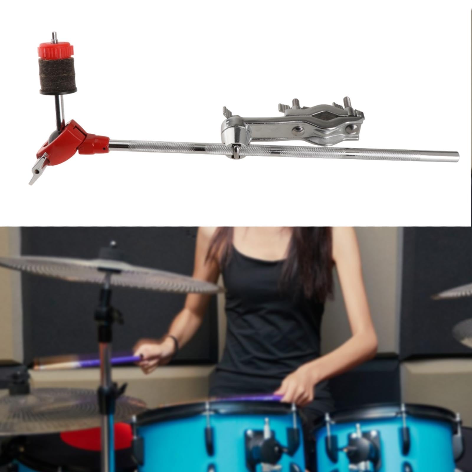 kowaku Schlagzeug-Klemme, Musikinstrumentenbeschläge, vielseitig einsetzbar, Pdp-Beckenarm, Übungsgerät für Auftritte von Schlagzeugern und Studenten