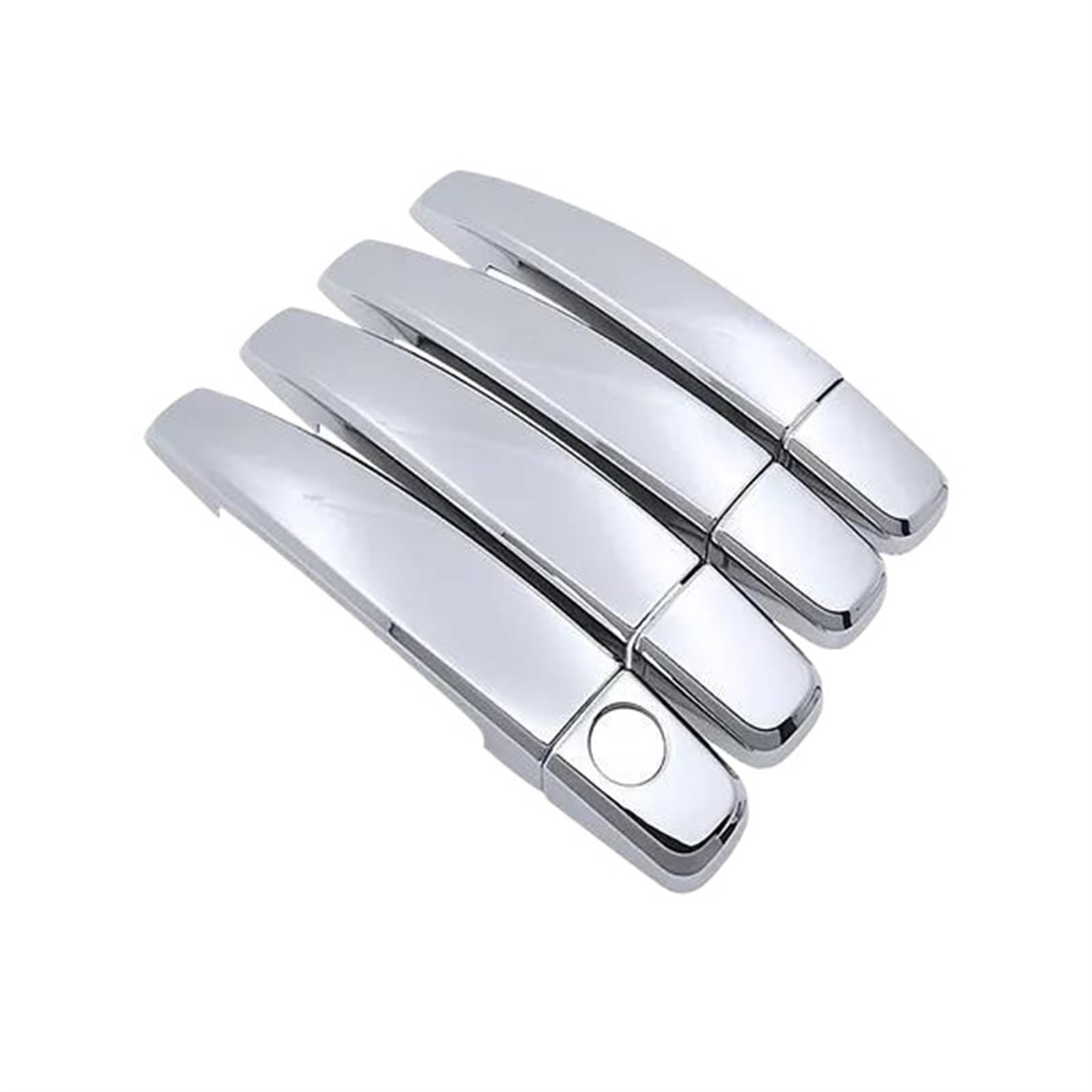 Lzbzhb Handle 4 Door Car Exterior Outsidedoor Handle For For Cruze For Daewoo For Lacetti 2008~2015 For J300 Chrome Door Handle Cover Exterior Trim Car Cap Accessories(Handle 4 Door)