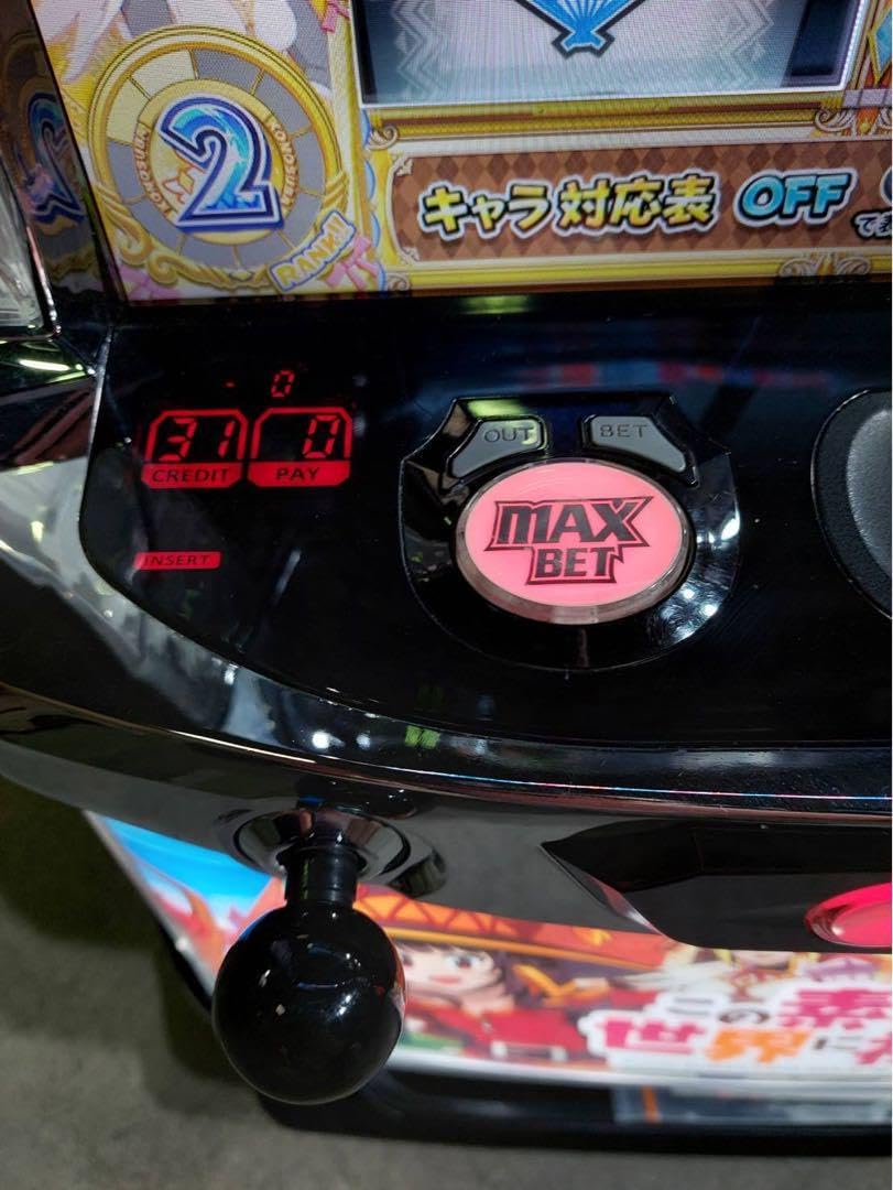 パチスロ実機 S この素晴らしい世界に祝福を ZR コイン不要機 パチスロ