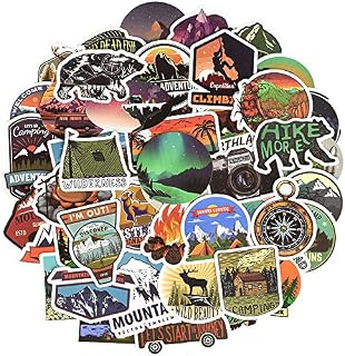 Waterproof Vinyl Stickers Pack for Water Bottle Laptop Bike DIY