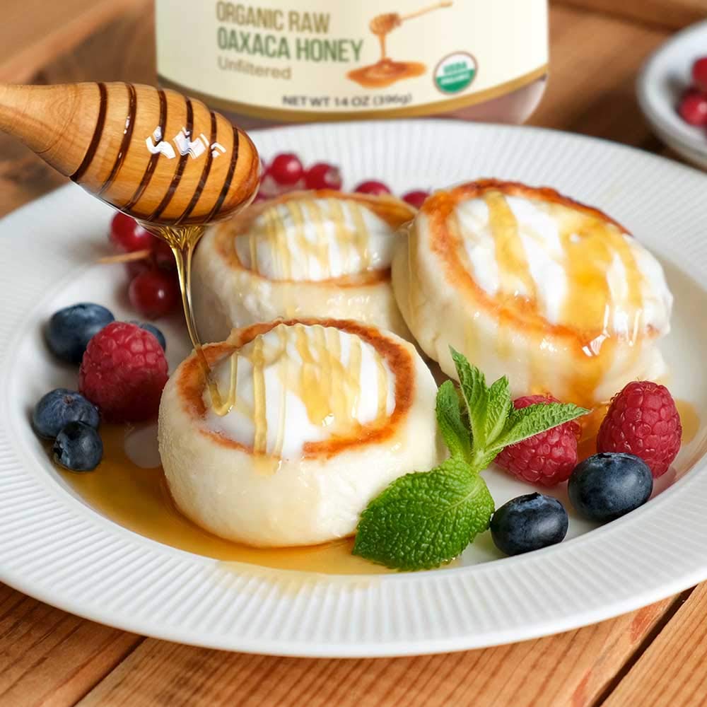 Kevala Organic Raw Oaxaca Honey, 14 Oz (Pack of 4)