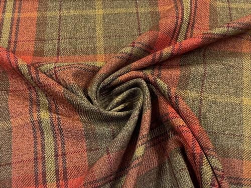 Tissu imitation laine à carreaux Grampian pour des plaids cosy