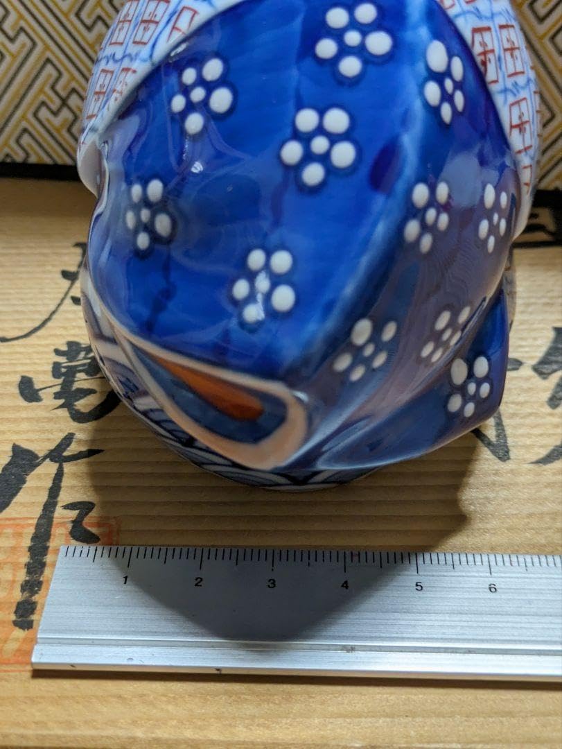 鍋島畑萬窯元陶器雛人形 男雛 女雛 鍋島藩窯 畑萬作