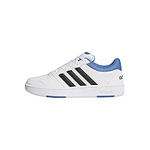 adidas Uomo Hoops Classic Shoes, Ftwr White, Ray Blue, Core Black, 41 1, 3 EU