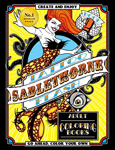 Sablethorne Tattoo Flash: Modern Tattoo Art Designs, Mermaids, Aliens, Pinups and More