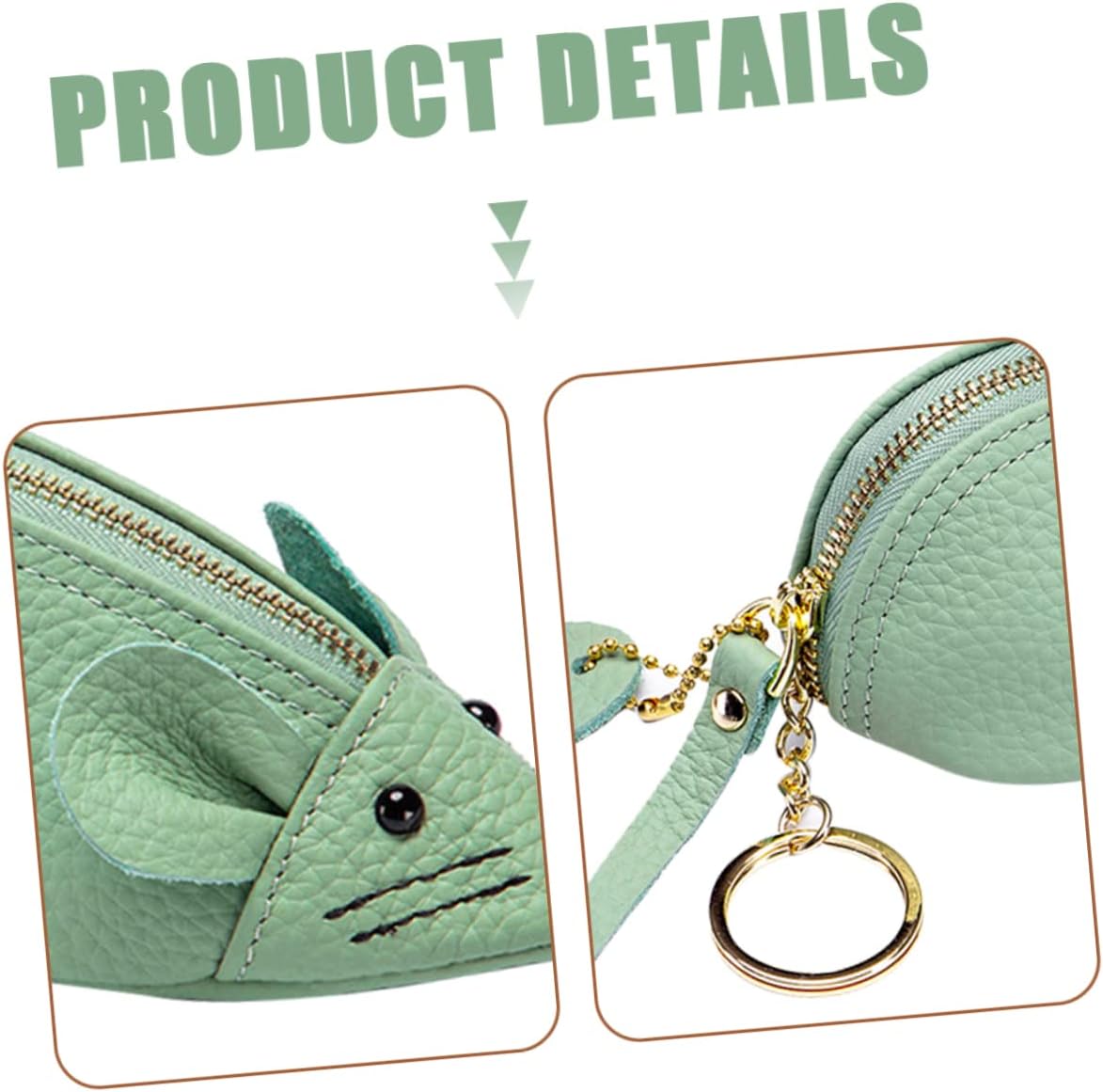 BESPORTBLE Mini Coin Purse Women's Small Wallet Coin Purse Wallet Card Holder Pouch for Women Random
