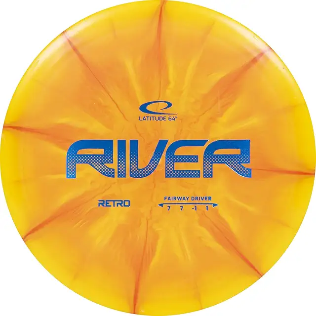 Latitude 64 Retro Burst River Fairway Driver | Frisbeegolf Kori | 170 g