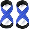 Figure 8 Straps for Deadlift-Weight Lifting Straps,Shrugs, and Weightlifting,Strongman & Cross Training Strong Weightlifting Wrist Straps for Men, Women L