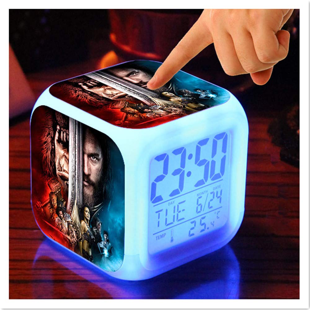 Amazon.com: World of Warcraft Alarm Clock,Wow Night lamp,Table lamp,Game  Creative Memorial Gift,Movie, Game Circumference (8 x 8 x 8cm(3.15 x 3.15 x  3.15inch), 9) : Home & Kitchen