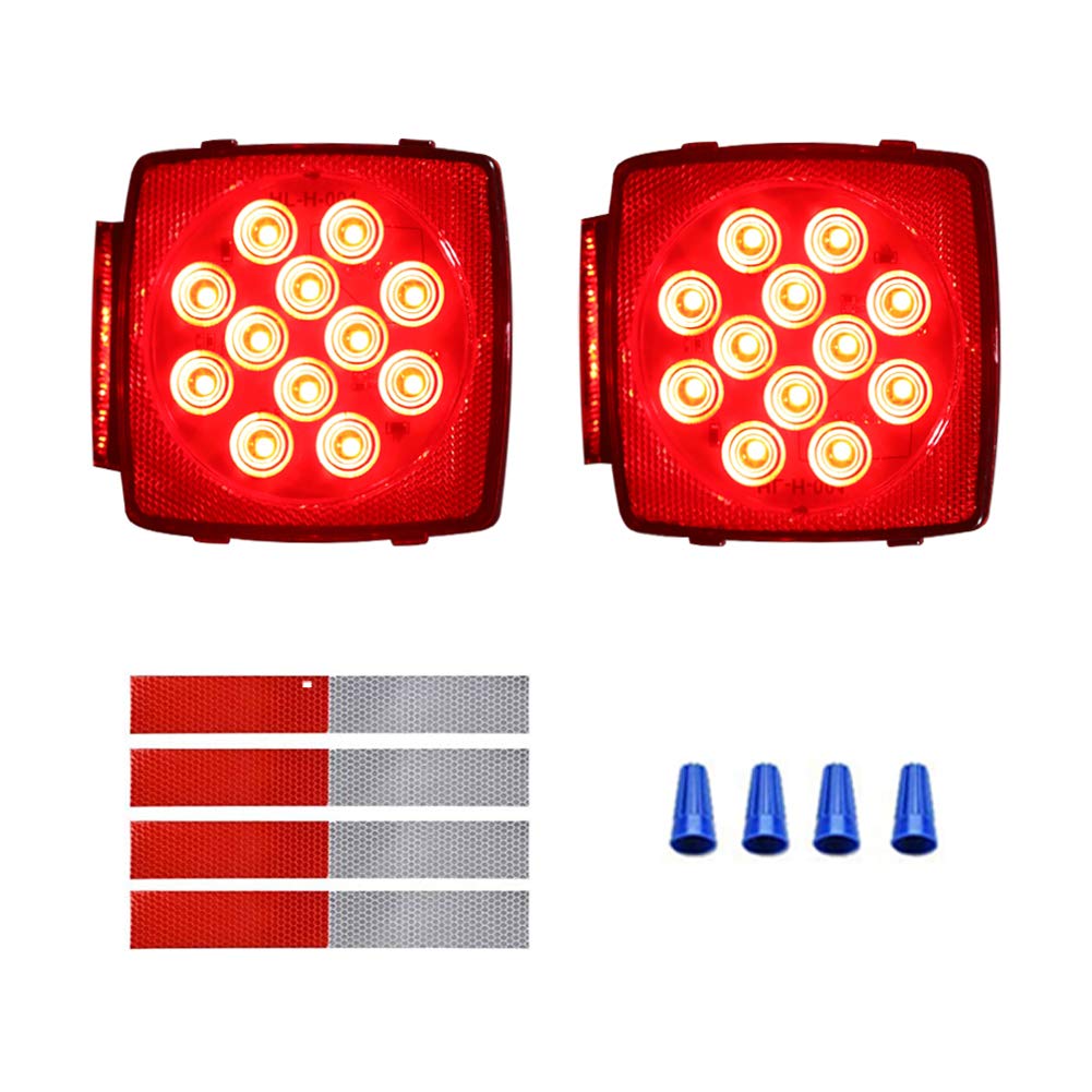Buy LiLoom 12V LED Submersible Trailer Light Kit Super Bright Boat