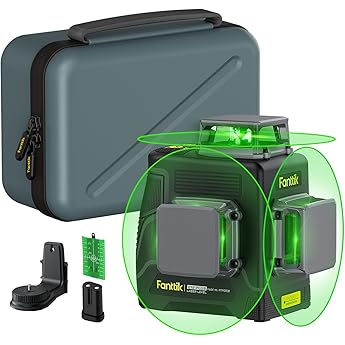 Fanttik D12 PLUS Laser Level Self Leveling 3 × 360° & DT1 Laser Level Tripod