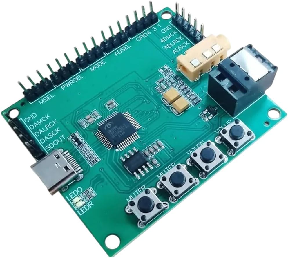 Cm108B Sound Card Usab Typec Turn I2S Fiber Spdif Audio Output Demo New 2025 High for Reliable Electronic Component, Precision, Stable Performance