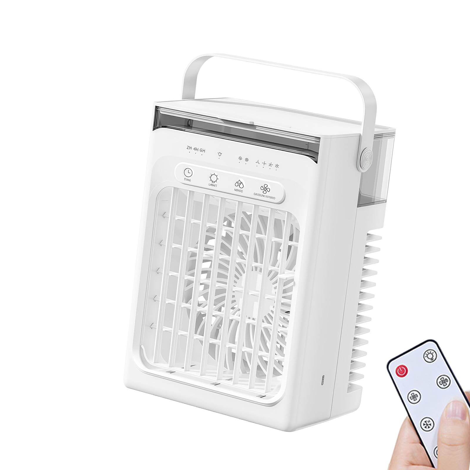 Alksubbm Remote Control Model Modern Cooling Tower Fan With Mists Feature Multiple Speed Setting Overheat Protections Suitable For Indoor Comfort Portable Conditioning