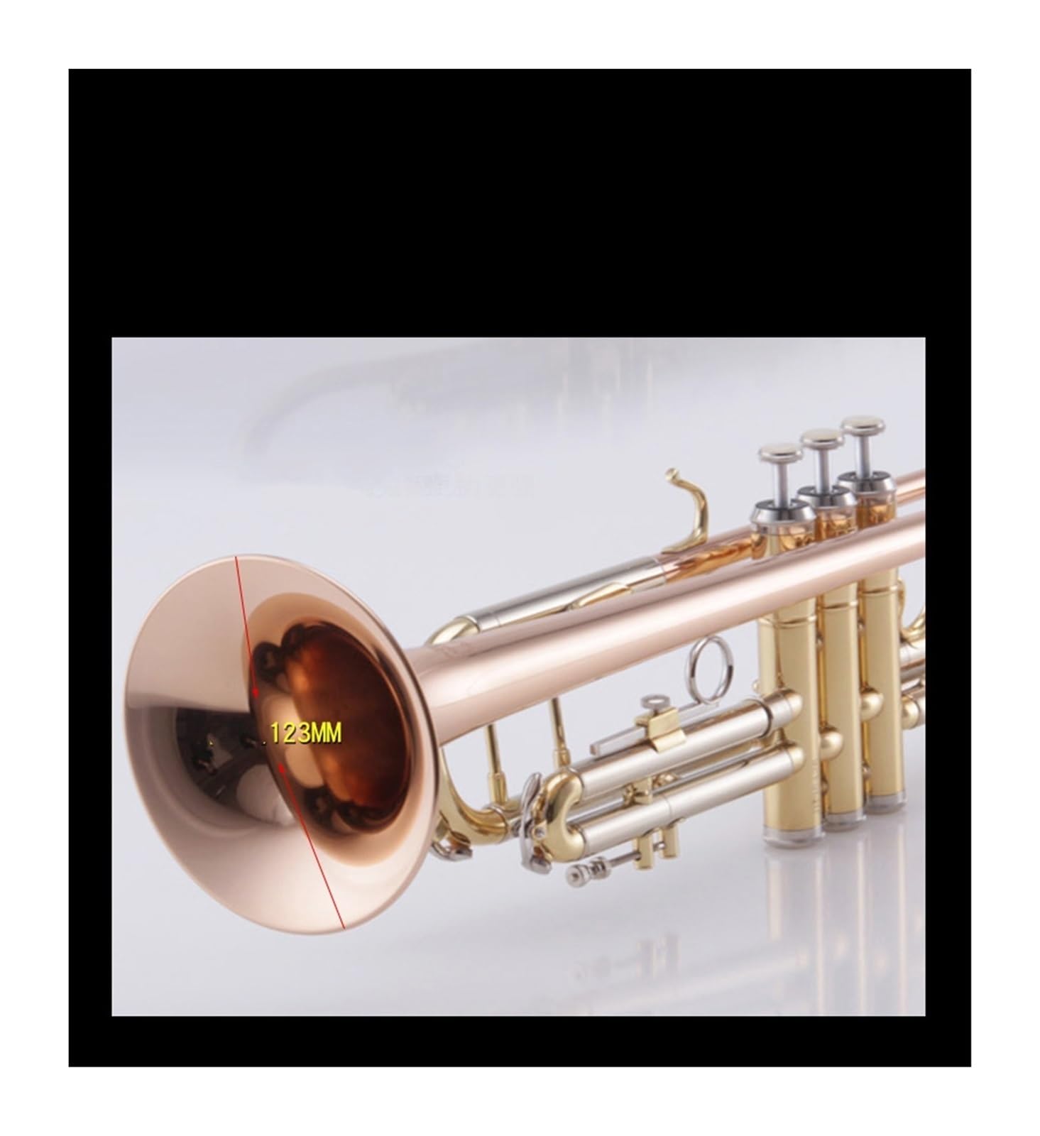 trąbka instrument Dwukolumnowy instrument trąbkowy z brązu fosforowego w tonacji B dla początkujących którzy chcą grać na profesjonalnych instrumentach dętych