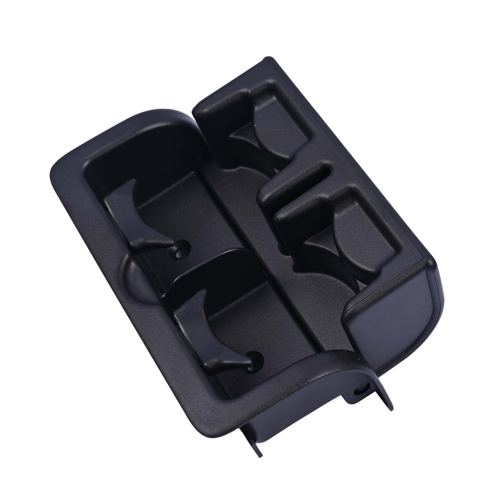 Rear Seat Console Cup Holder Assembly 88741-1LK3D 887411LK3D Compatible with Infiniti QX56 2012-2013 QX80 2014-2018│Nissan Armada 2017-2019 Second Row Cup Holder Insert Panel Cover