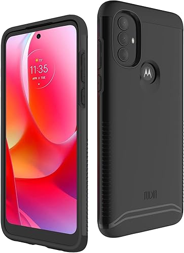 Miniatura 8 de TUDIA DualShield - Funda protectora para Motorola Moto G Play 2023, de doble capa, a prueba de golpes, grado militar, agarre delgado, resistente,