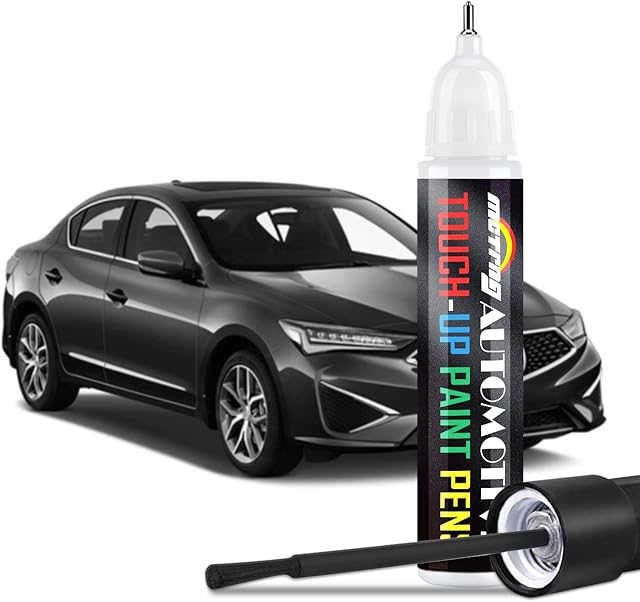 Touch Up Paint for Cars (Black), Automotive Touch Up Paint Pen, Two-In-One Scratch Remover for Deep Scratches, Special-purpose Repair Paint Pen Universal Color Optional for Cars (1pack)