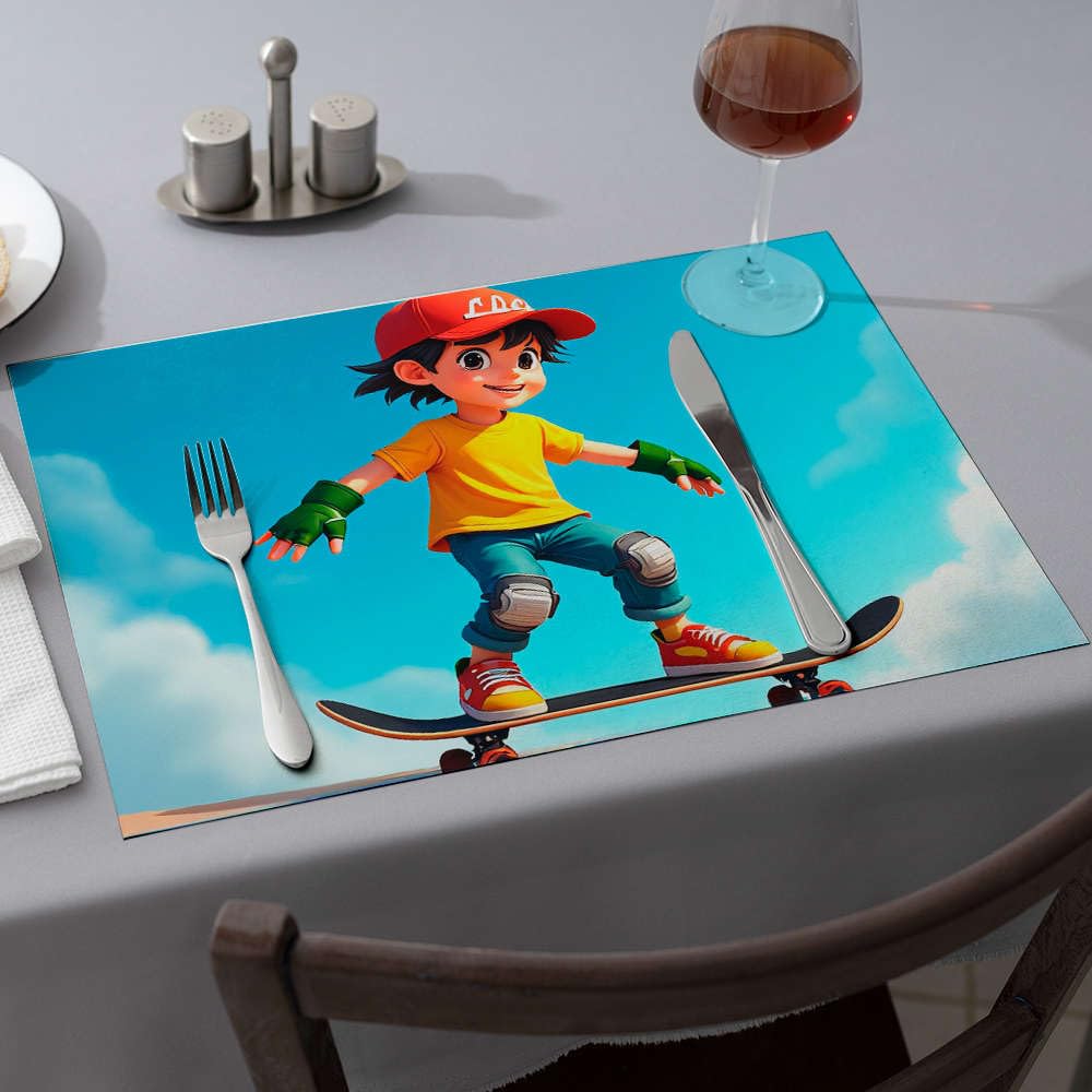 Set de table rustique moderne idéal pour vos repas de famille et brunchs en terrasse