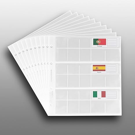 KOBRA 10 MÜNZHÜLLEN Münzschieber FE8 for Einen Euro Coin Set $6.95