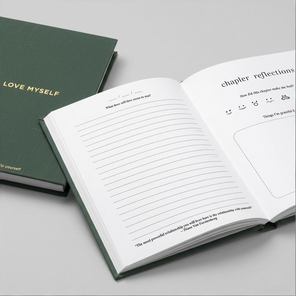 If I Truly Knew Myself Journal - Come Back to Yourself: Undated Daily Guided Journal for Emotional Healing, Self-Reflection & Self-Love | Shadow Work & Forgiveness Prompts for Personal Growth, Men & Women - Green