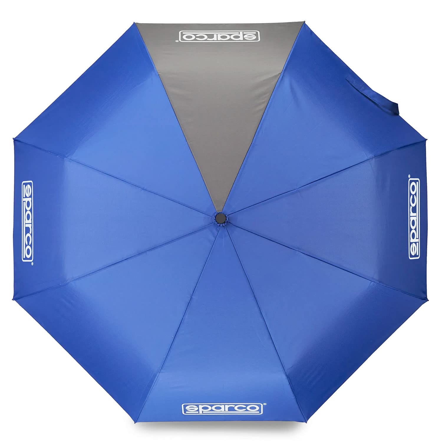 Sparco Racing LED Umbrella Blue with Light Torch Foldable Compact 96cm Diameter