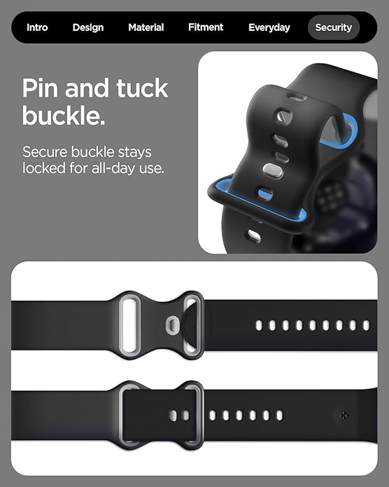Spigen Nano Pop Correa de Silicona para Pixel Watch 4/3 45mm miniatura 7