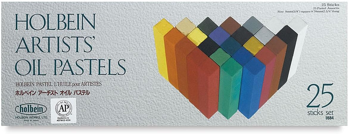 oil pastels 25 color set (japan import)