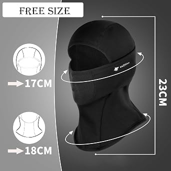 WOLFILIST Balaclava Ski Mask for Men/Women, Winter Fleece Full Face Mask