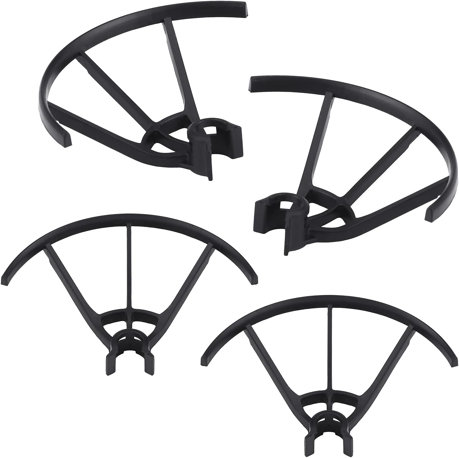 Oumefar 4pcs Drone Propeller Guard Cover Plastic Propeller Sheets Protectors Propeller for DJI Tello Quadcopter