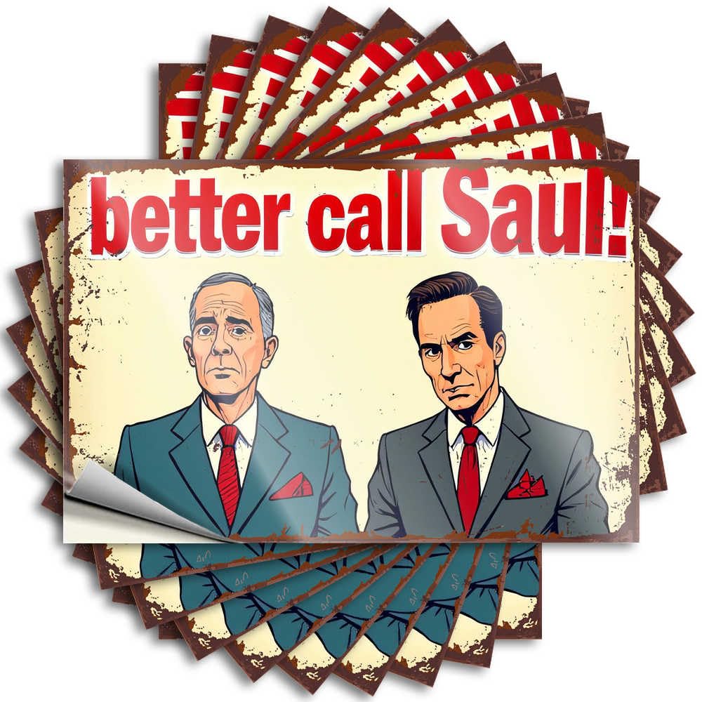 Farm Kitchen Decor, Decal Interesting Case Better Call Saul: A Legal Drama Unfolds | Coastal Waterproof Vinyl Stickers(6X9CM)