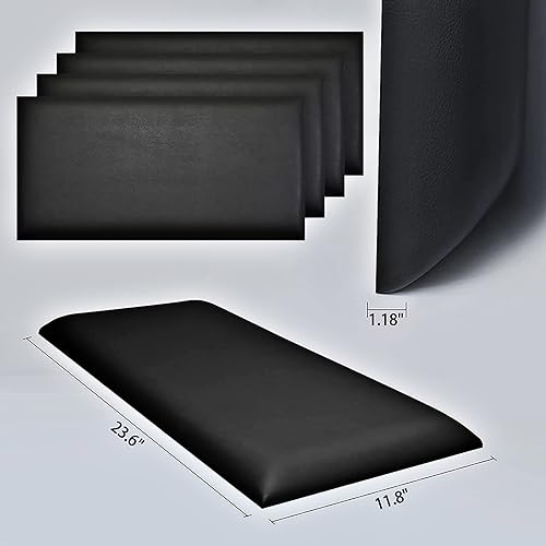 Miniatura 2 de Acolchado de pared 3D anticolisión para niños, paneles de pared tapizados para despegar y pegar, cabecera Queen, protección decorativa para sala de