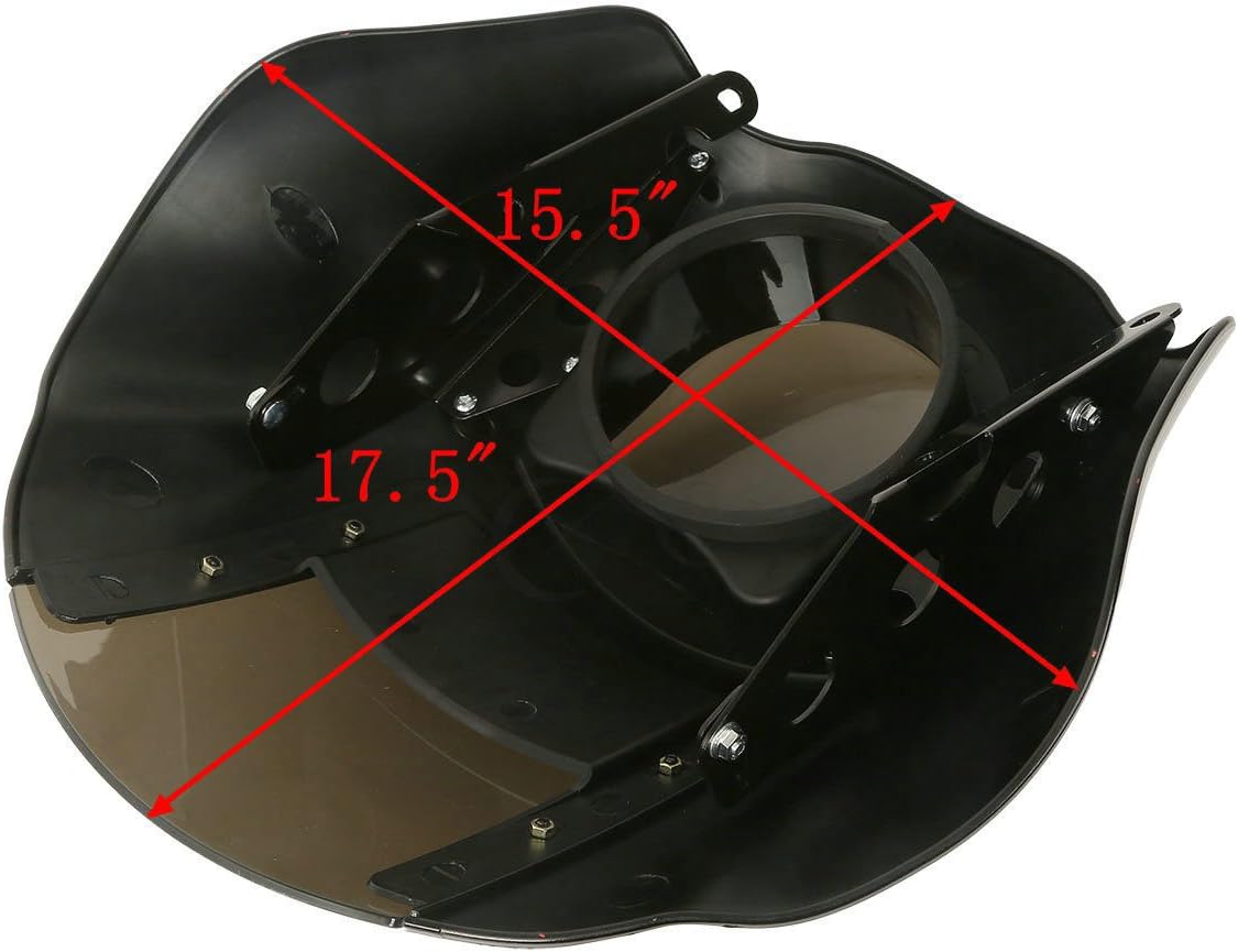 Buy XFMT Detachable Quarter Fairing Kit & Smoke Windshield For Harley