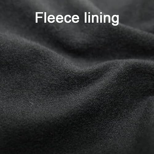 Ykywbike Winter Men's Cycling Bib Tights Winter Pants With Pad Warm Cycling Bib Trousers Thermal Fleece Mountain Bike Pants Black #TOP4