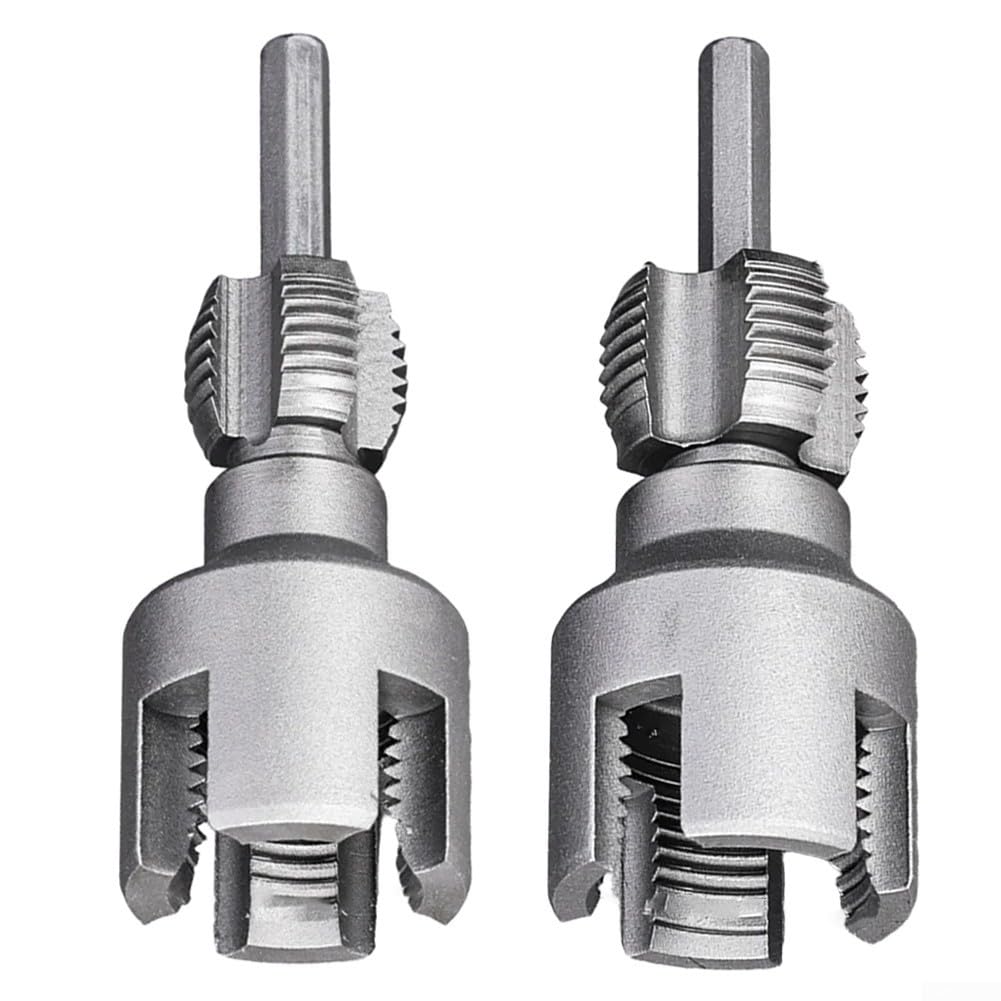Strumento Per Filettare Tubi Dell'Acqua In Metallo - Design Integrato Per Filettatura Interna Ed Esterna Su Tubi Da 20 Mm E 25 Mm