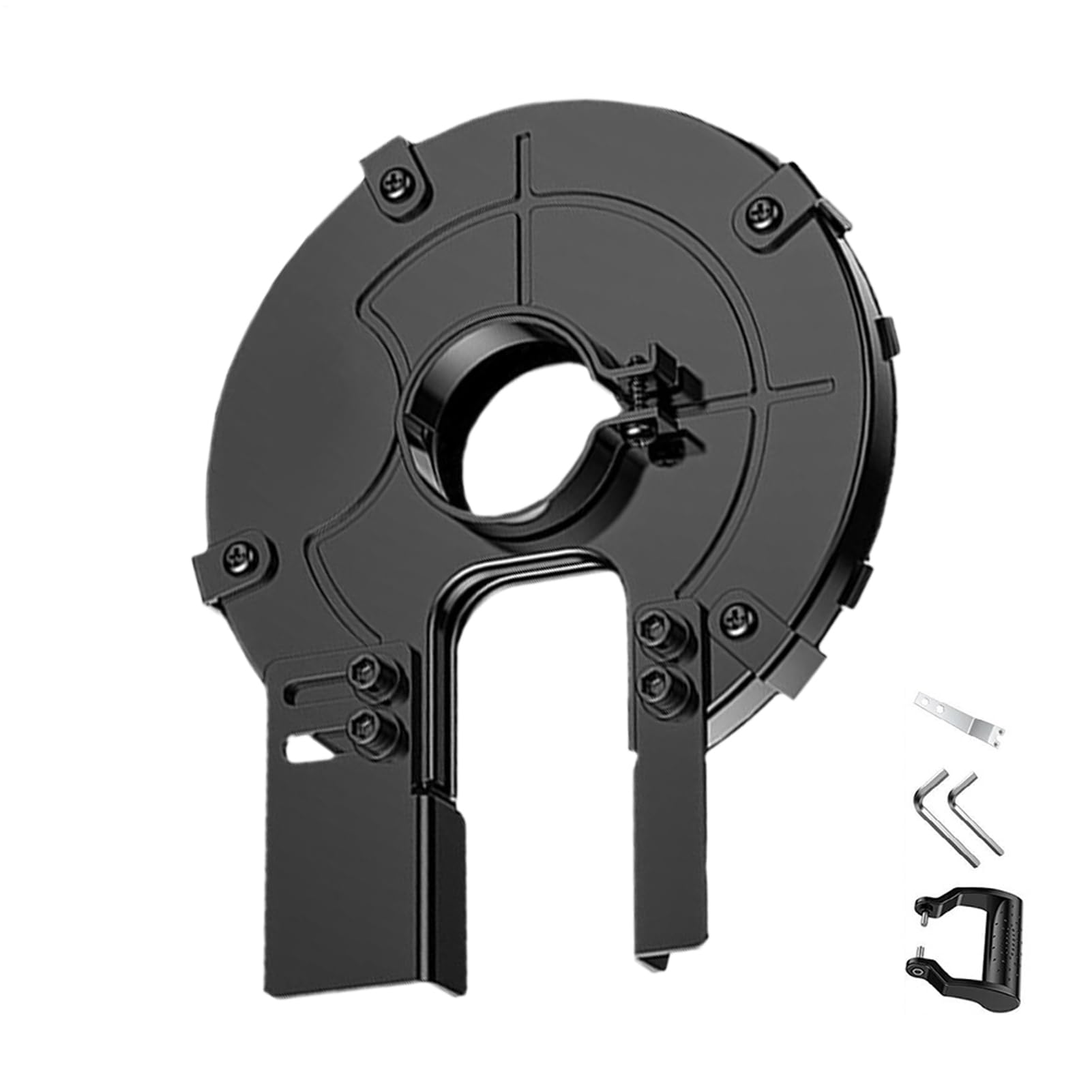 Protection meuleuse d'angle anti-étincelles robuste pour atelier et meulage de chantier
