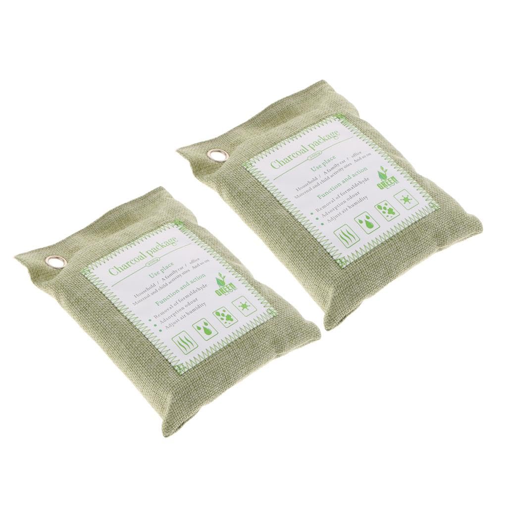 The Style Sutra 2 Pack Bamboo Charcoal Air Purifying Freshener Odor Eliminator Bag Green|Motors | Parts & Accessories | Car & Truck Parts |2 Piece Car Bamboo Charcoal-image-21