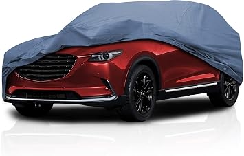 Supreme Full Car Cover - Semi Custom Fit for Ford Flex 2009-2019 SUV 4-Door | All-Weather Protection Waterproof, Dustproof, Windproof, UV-Resistant