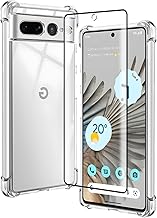Compatible Google Pixel7 Pro Case, Clear Case, Google Pixel 7 Pro Cover, TPU Protective Case, Cover Back + Google Pixel7Pro Glass Film, Google Pixel7 Pro Film, Japanese Asahi Glass, Google Pixel7Pro