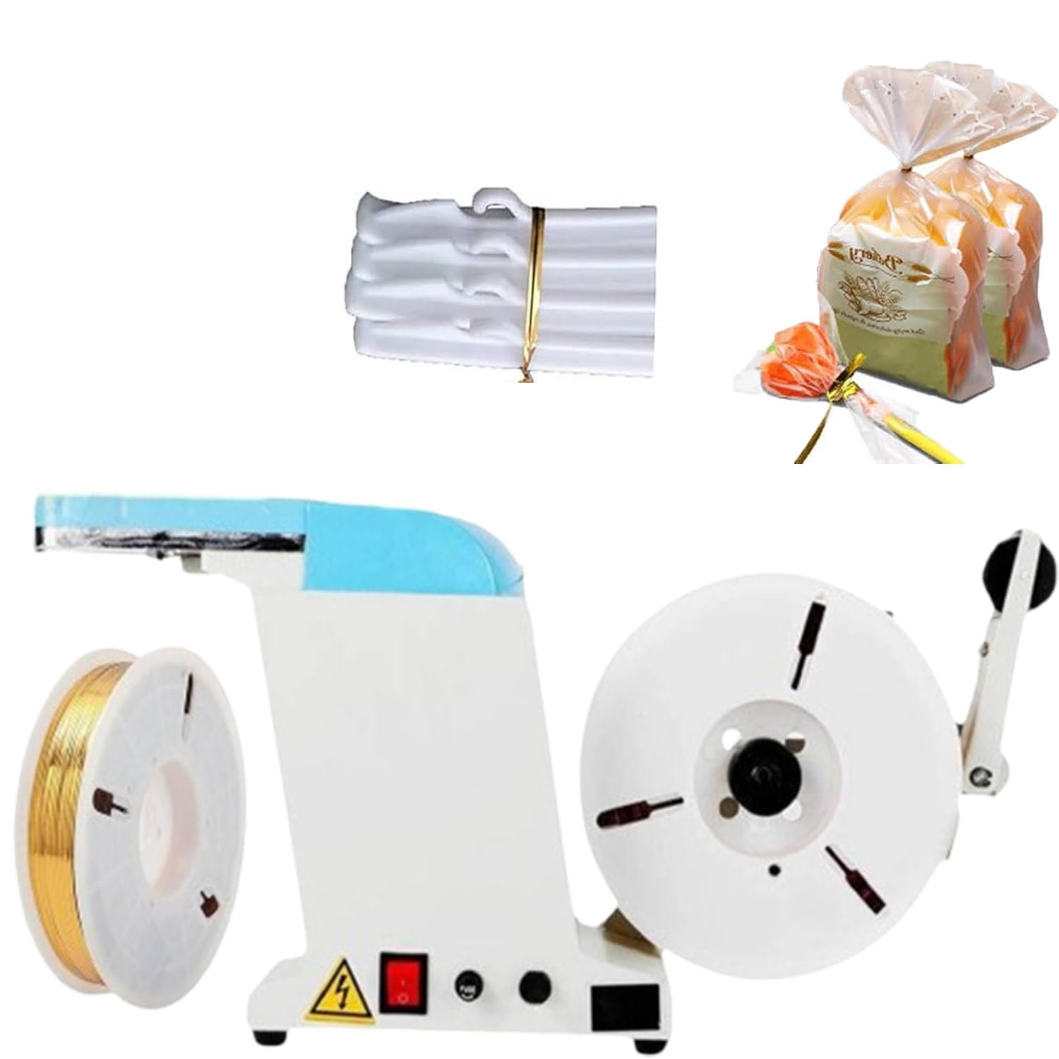 Elektrische Beutelverschlussmaschine mit Schnellversand für effizientes Verpacken in Geschäften und Bäckereien