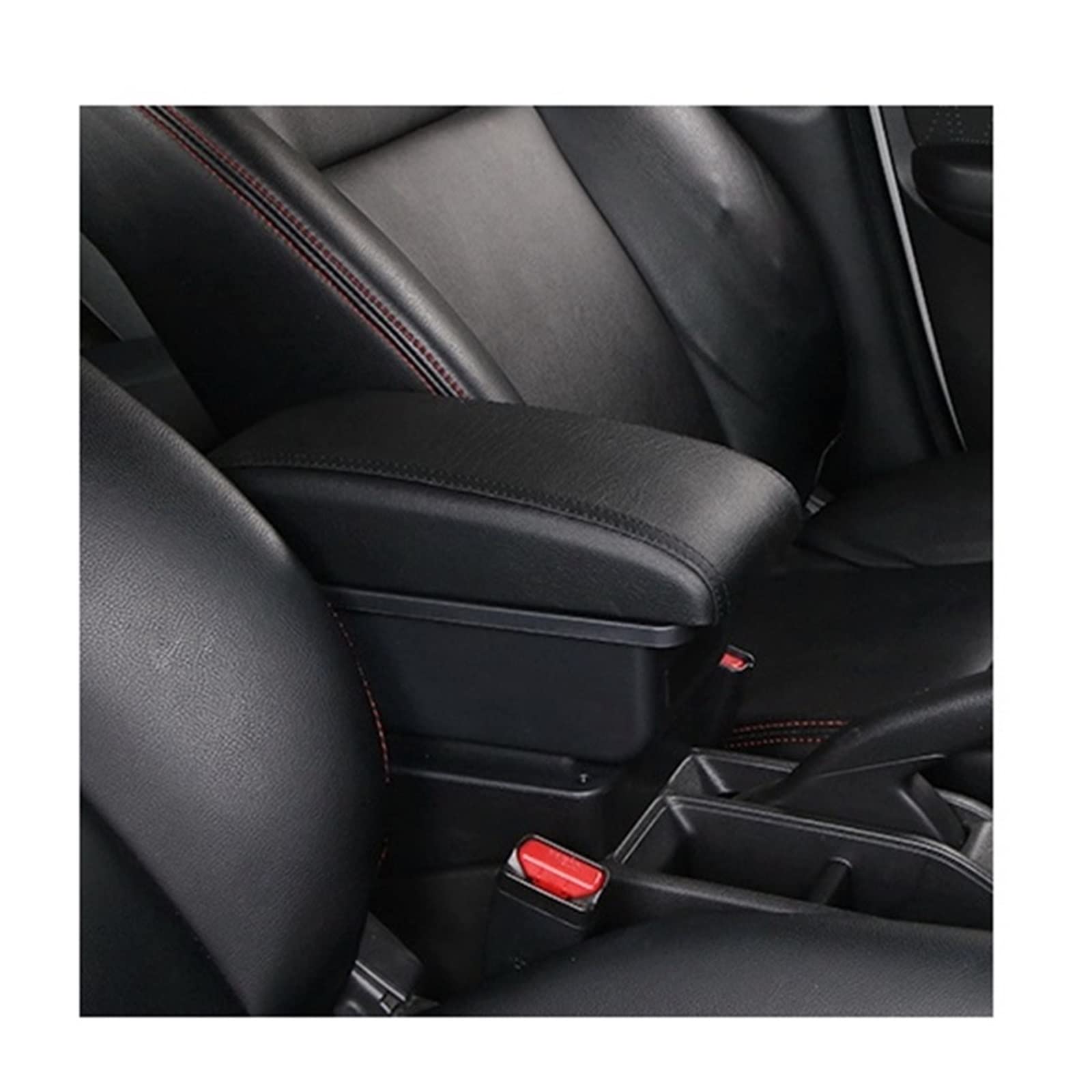 Baiqimv Car Armrest Box For VW For POLO Mk5 6R For Vento 2010-2018 Center Storage Box Styling Decoration Accessories USB(A2 No USB)