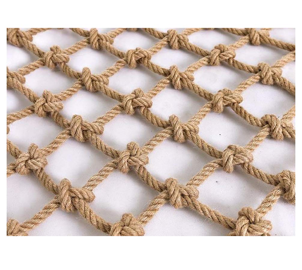 Filet de sécurité extérieur 4x8m en corde de chanvre déco jardin