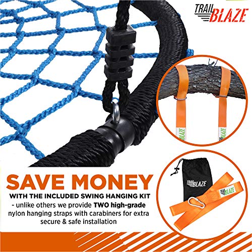 Trailblaze Spider  Tree Swing [UPGRADED] Double Straps Hanging Kit