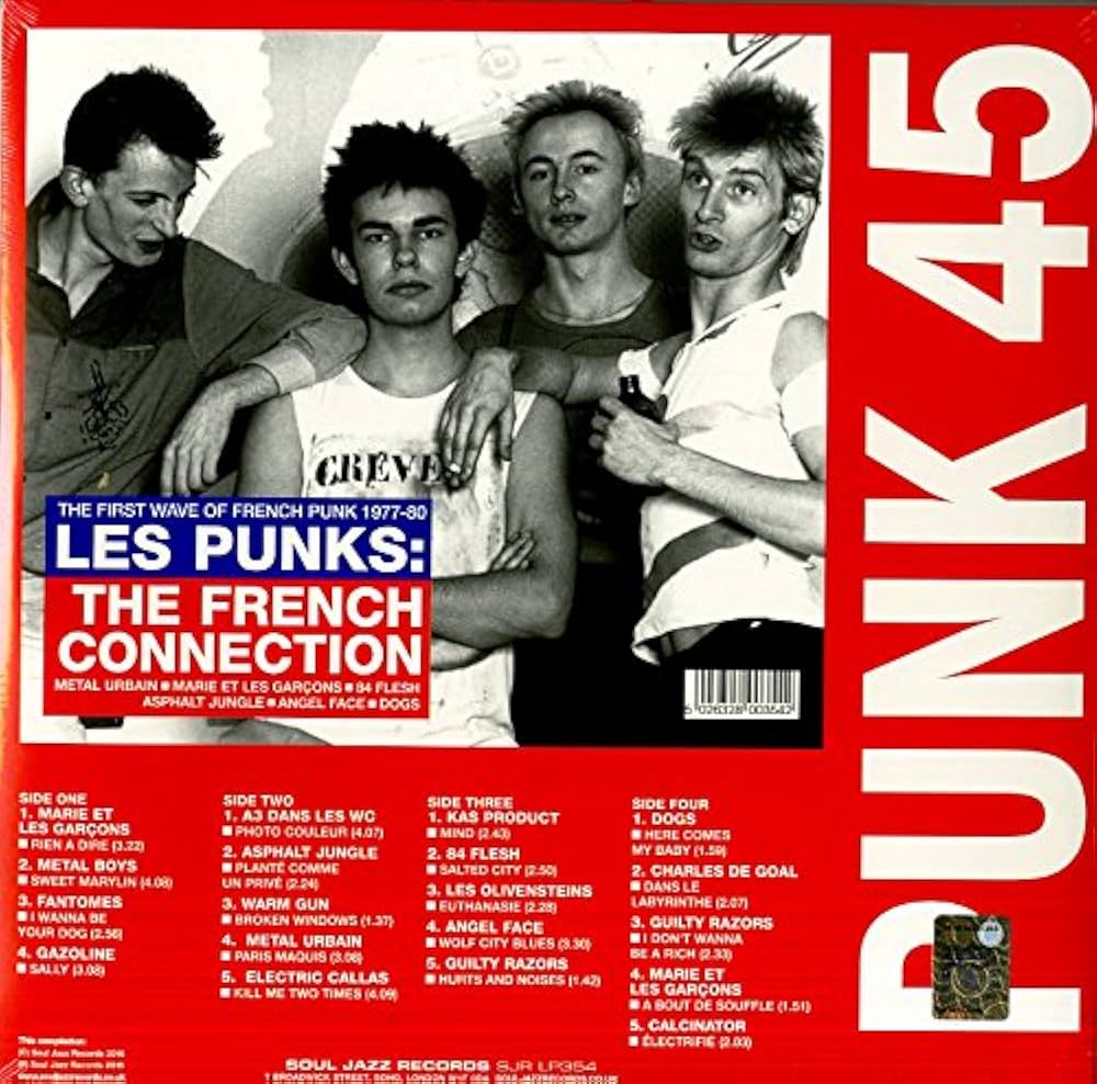 Soul Jazz Records Presents PUNK 45] Les Punks: The French