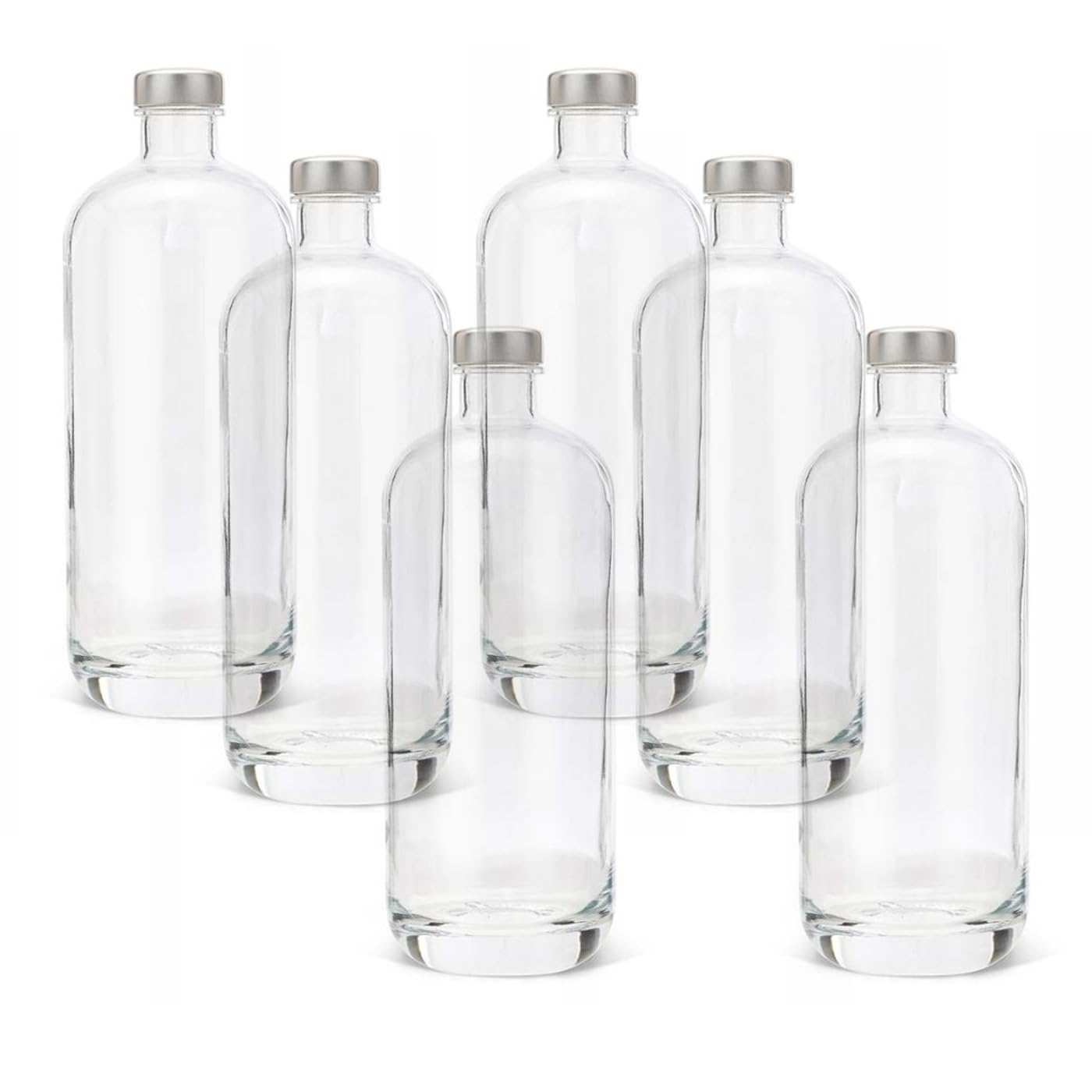 Bouteilles en verre 1 litre Artemis de qualité supérieure pour eau et jus purs
