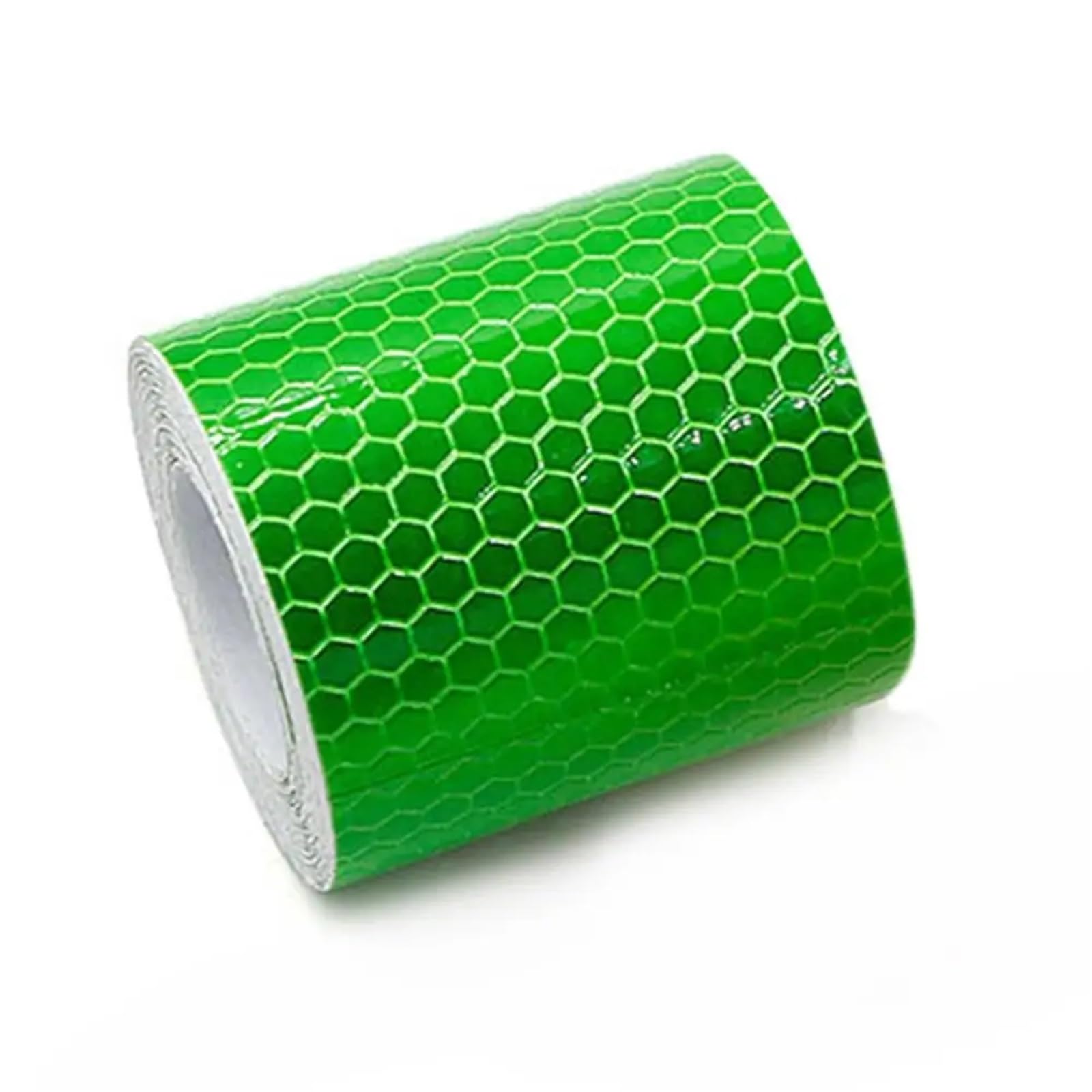 Yuzguhey Grün Reflective Tape, Self Adhesive Fluorescent Reflector Warning Tape, Pack Of 3 Multicolor 300Cm X 5Cm For Bicycles And Motorcycles(Grün)