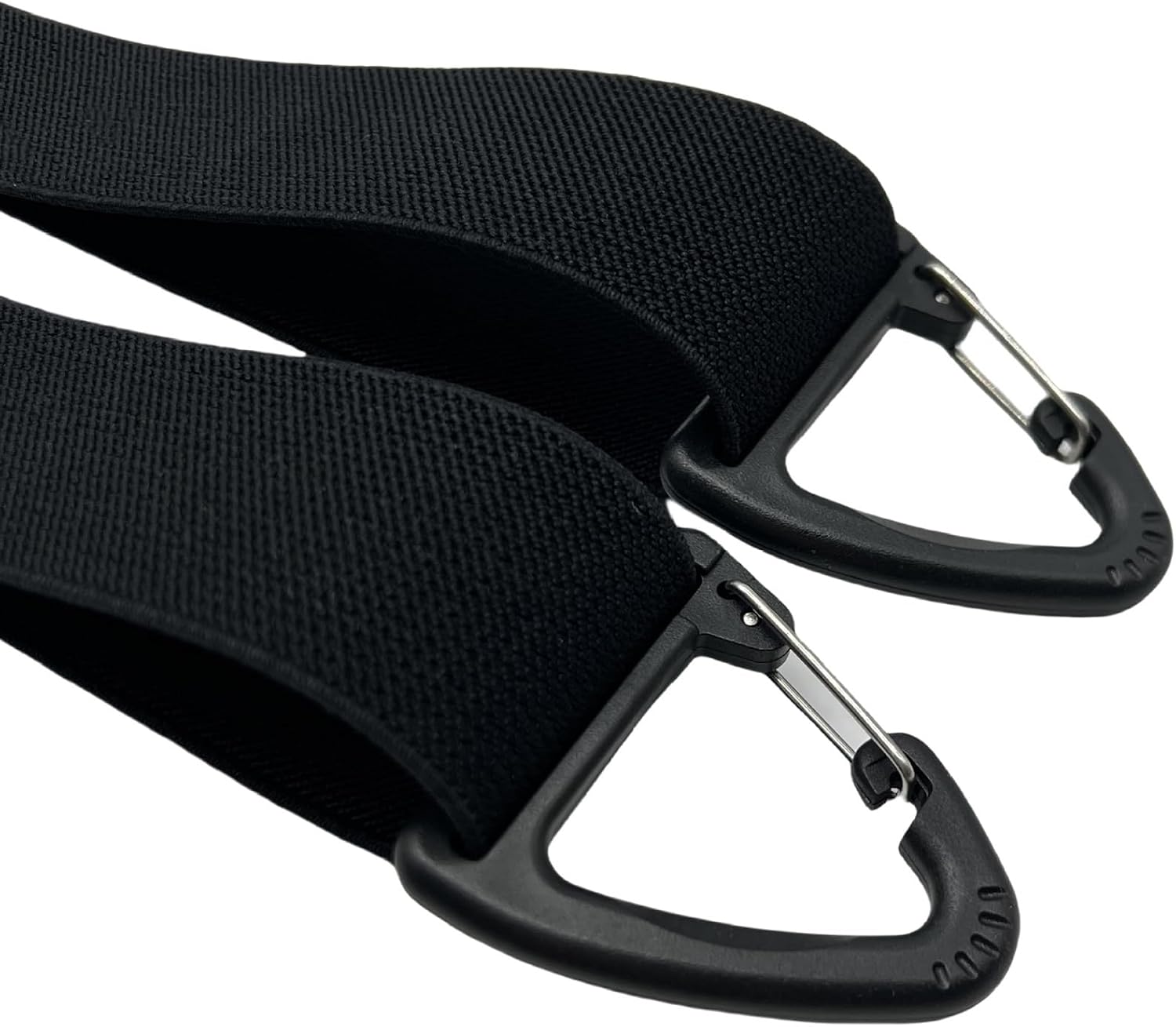 Hidden Suspender 1.5 Inches Under Clothing Heavy Duty Work Suspenders with Carabiner Clips for Men Women