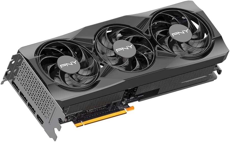 PNY NVIDIA GeForce RTX™ 5070 Ti OC Triple Fan, Graphics Card (16GB GDDR7, 256-bit, Boost Speed: 2572 MHz, PCIe® 5.0, HDMI®/DP 2.1, 2.98-Slot, Blackwell Architecture, DLSS 4) (Renewed)