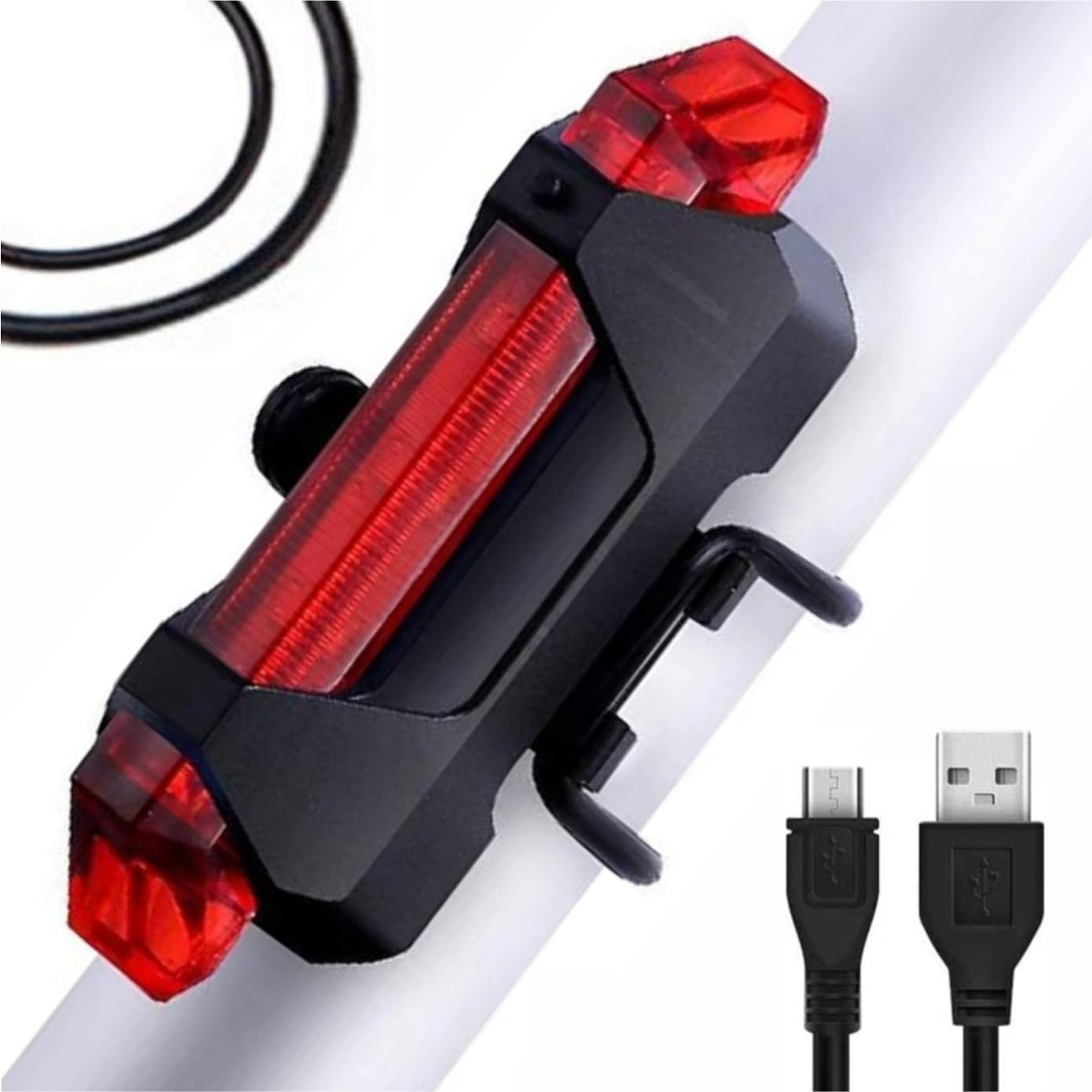 ONBICLE Bicycle Tail Light LES USB Rechargeable Light Cycling Lamp Head Light Cycle Tail Light (Red) (B0DD3H4Q3T) Amazon Price History, Amazon Price Tracker